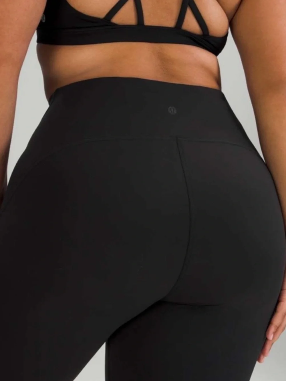 Lululemon Instill High-Rise Tight 25" Black W5DJTS Size 12 - Picture 3 of 9